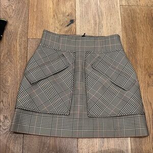 ANKVAS Plaid Women's Skirt